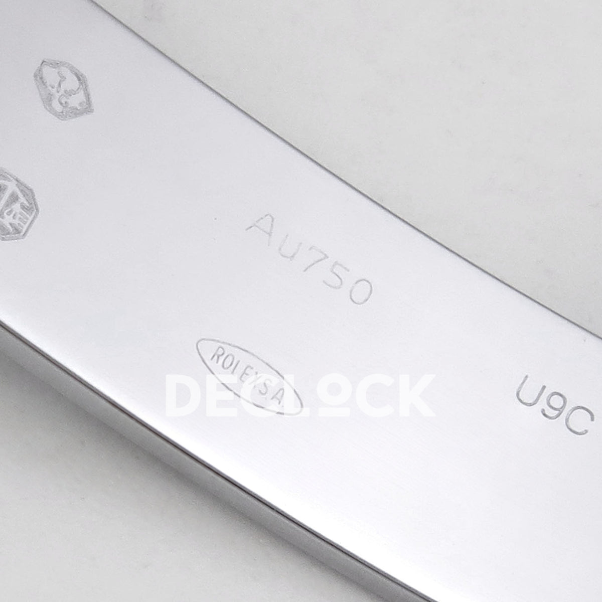 Rolex Daytona 126539TBR QF replica - original Au750 and U9C clasp markings