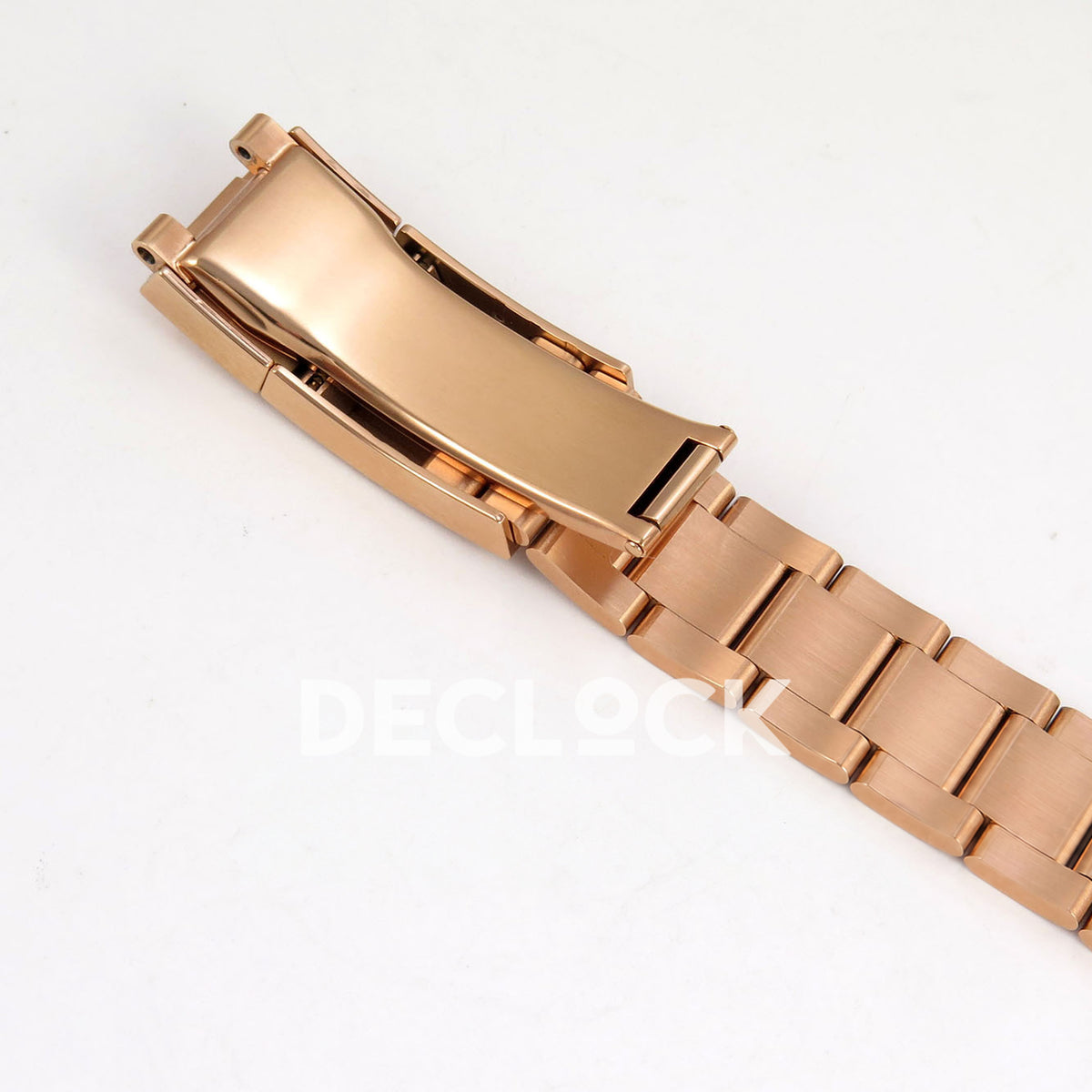 Rolex Daytona 126595TBR QF replica - inside folding clasp and bracelet