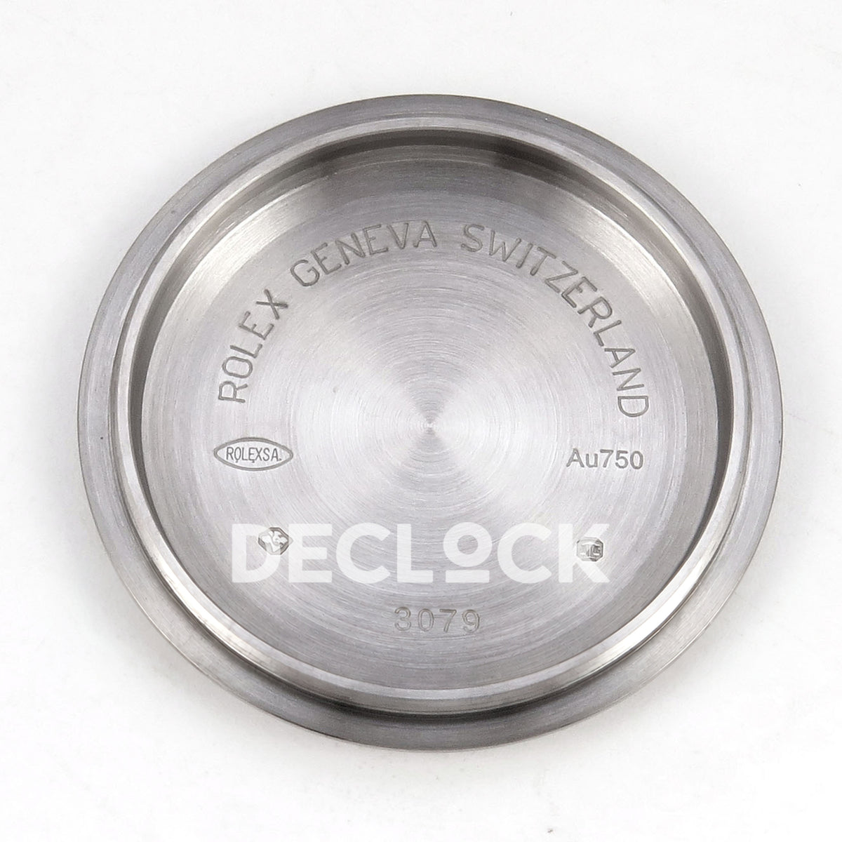 Rolex Daytona 126599TBR QF replica - original inside caseback engravings and number 3079