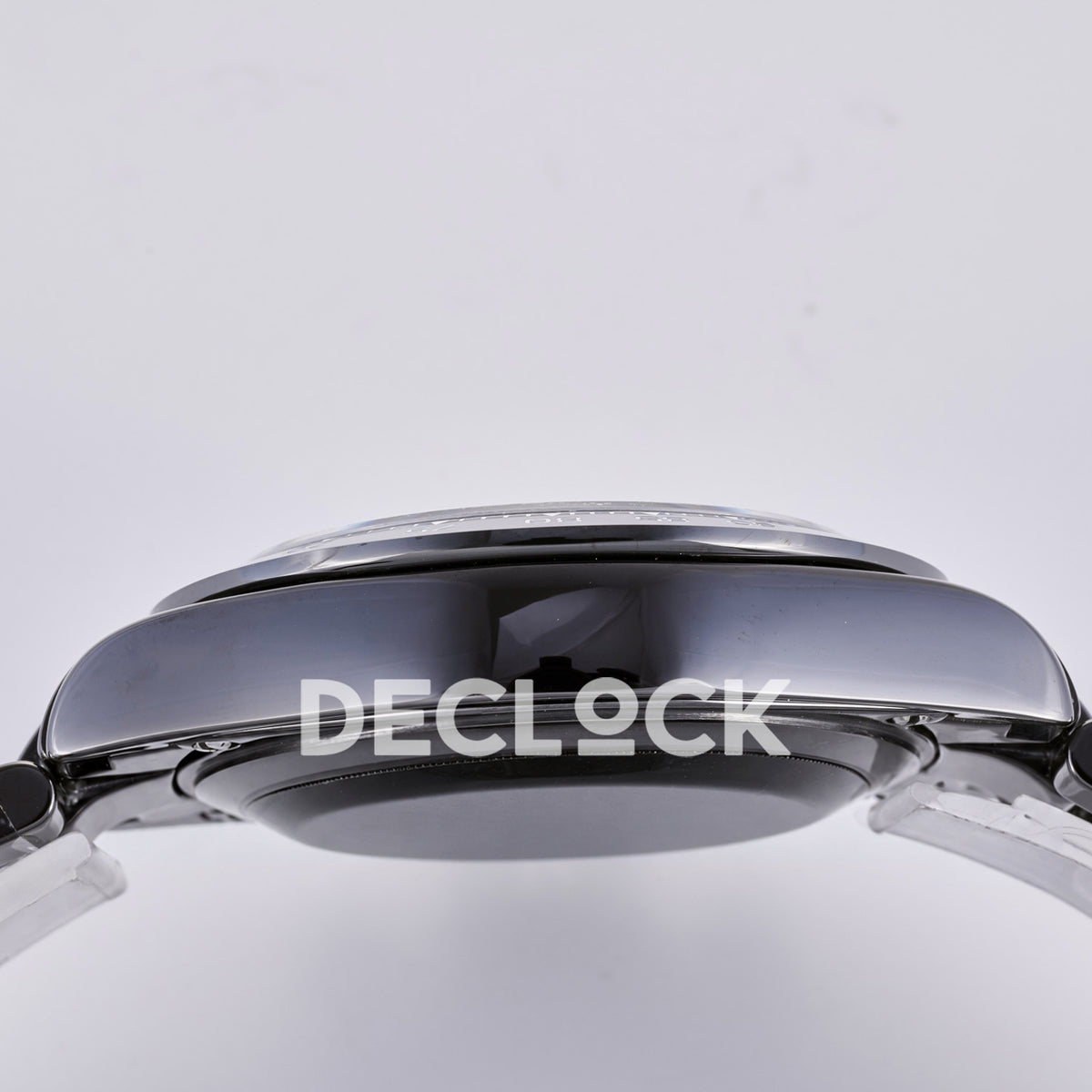 Rolex Daytona ADGF replica - original polished black ceramic case profile and bracelet wrapping