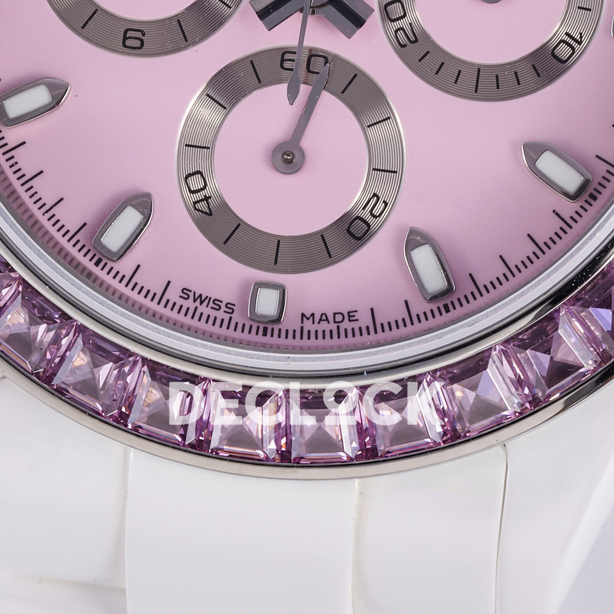 Rolex Daytona ADGF replica - original Swiss Made printing, neutral white six-hour marker and silver running-seconds ring