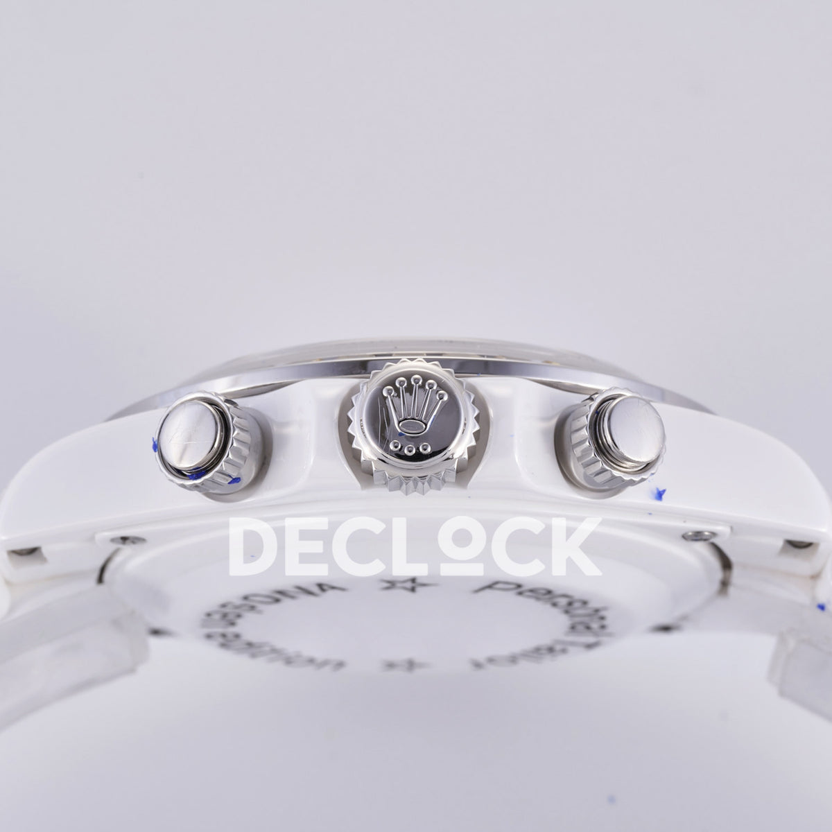 Rolex Daytona ADGF replica - original Rolex crown, pushers and physical caseback markings