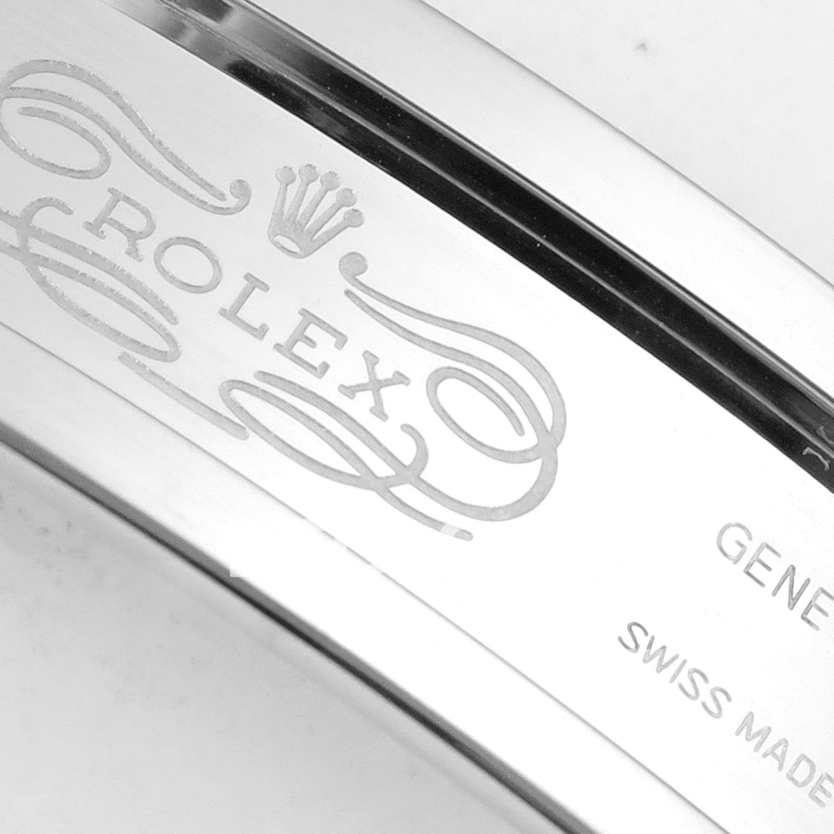 Rolex Daytona Arolla SONIC purple skeleton SA4130 replica - clasp engraving