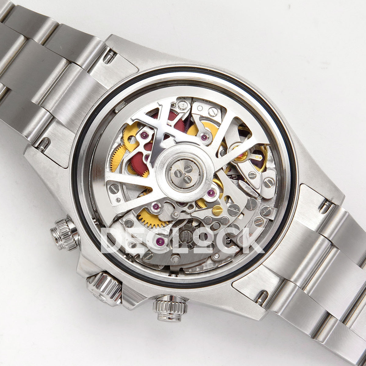 Rolex Daytona Arolla SONIC purple skeleton SA4130 replica - movement detail