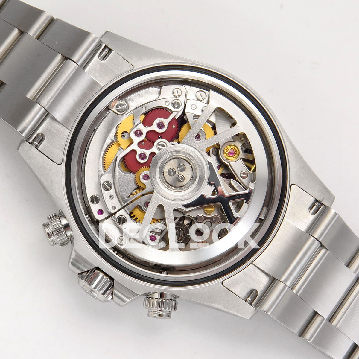 Rolex Daytona Arolla SONIC purple skeleton SA4130 replica - movement rotor
