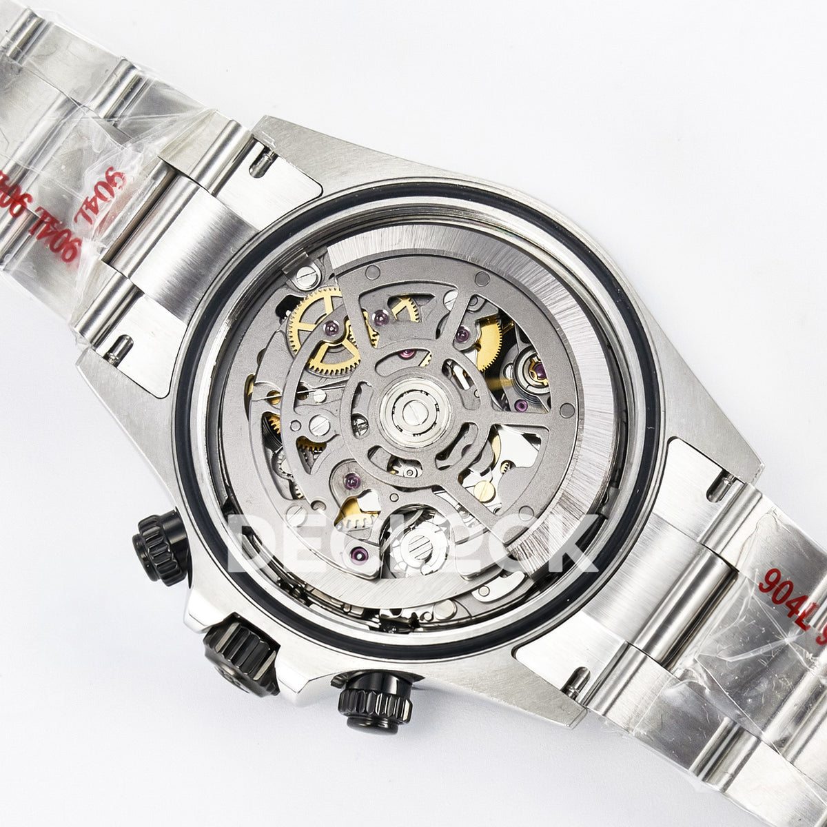 Rolex Daytona Artisans Black Skeleton GETF DD4802 replica - skeleton automatic movement and rotor
