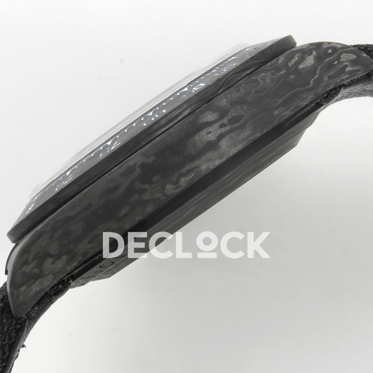 Rolex Daytona Carbon Meteorite SONIC DD4801 replica - carbon case side