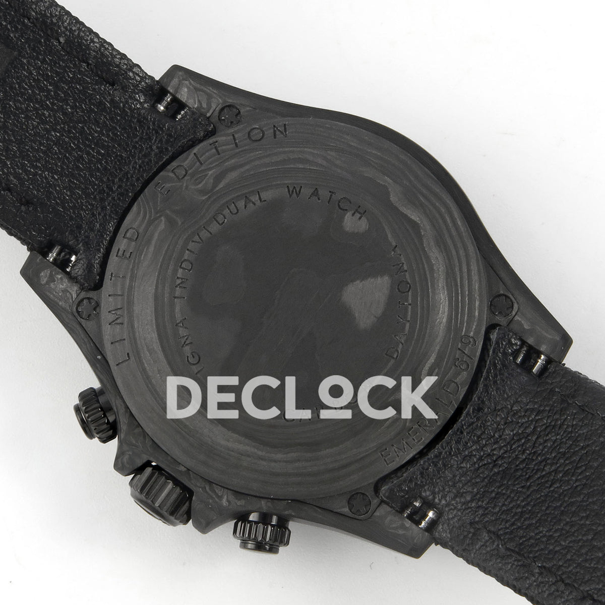 Rolex Daytona Carbon Meteorite SONIC DD4801 replica - caseback