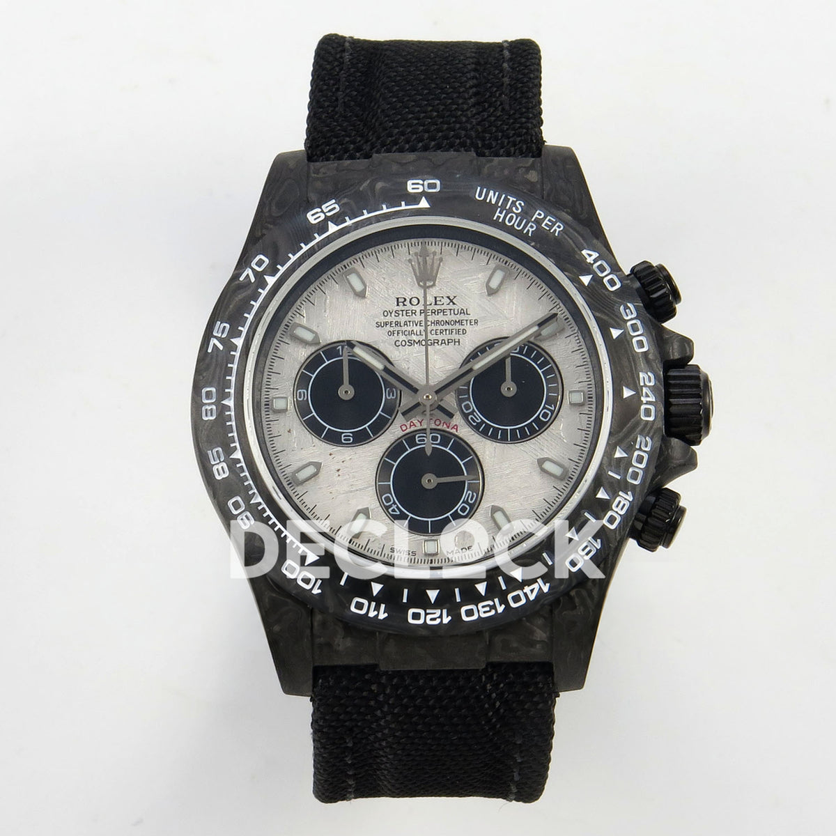 Rolex Daytona Carbon Meteorite SONIC DD4801 replica - front