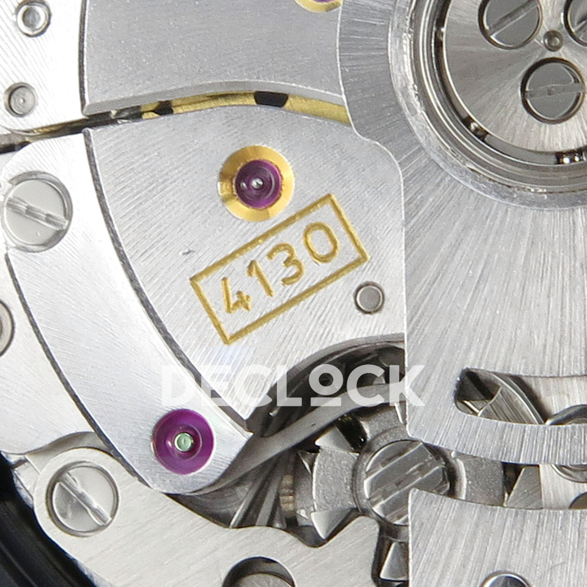 Rolex Daytona Carbon Meteorite SONIC DD4801 replica - movement engraving