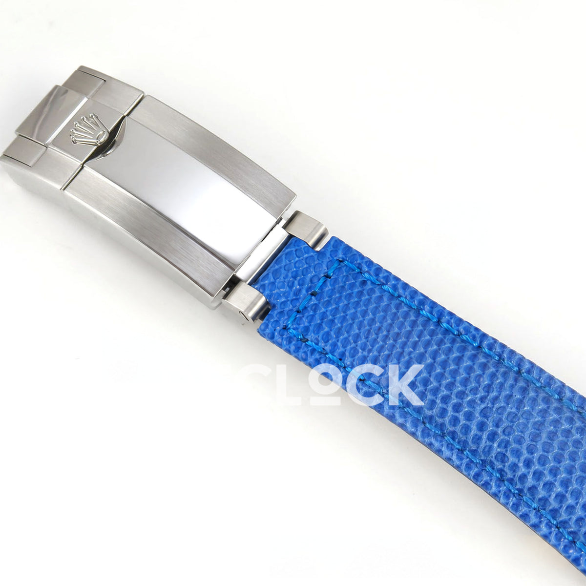 Rolex Daytona Custom 116519 Beach MPF Blue Dial Blue Leather SA4801 replica - clasp closed