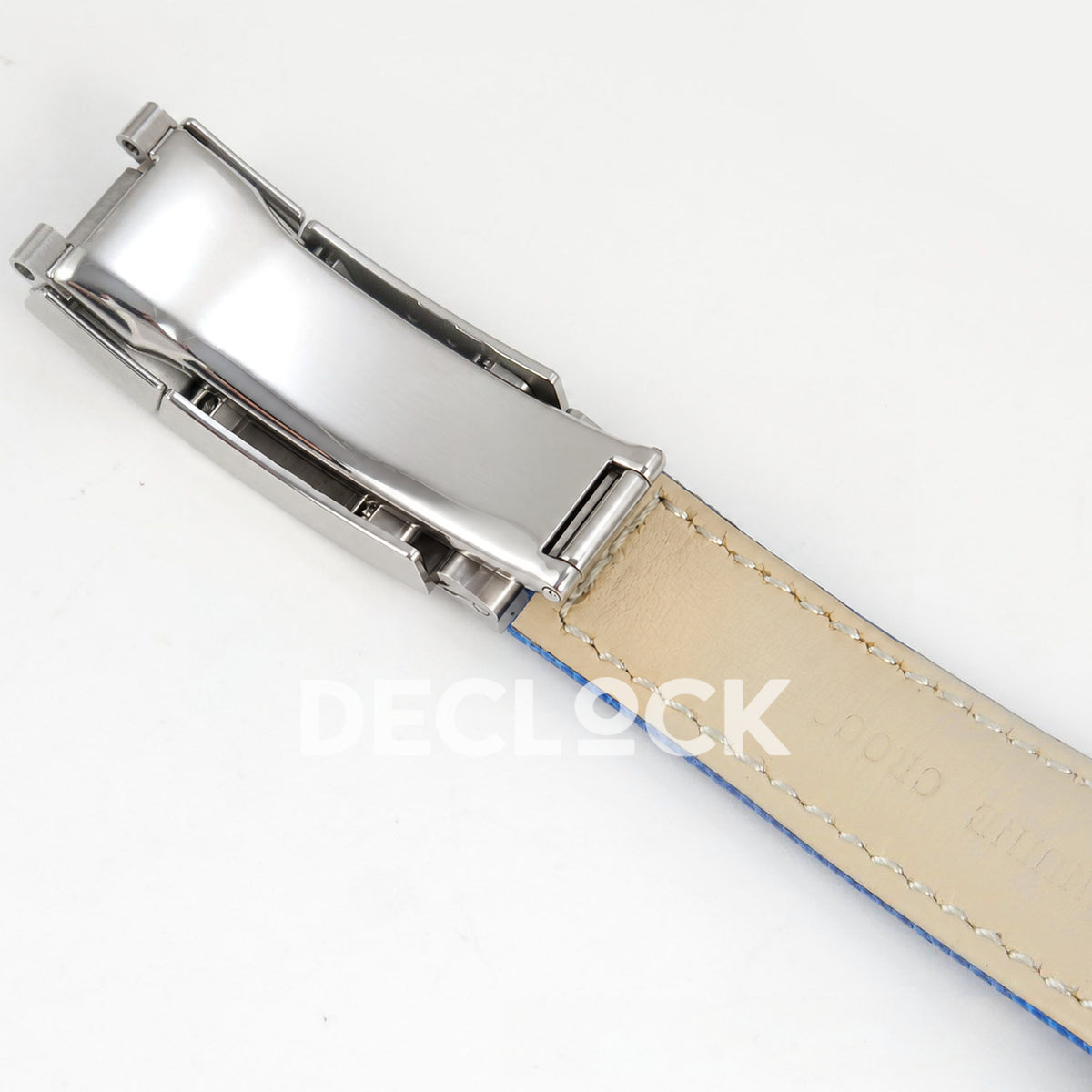 Rolex Daytona Custom 116519 Beach MPF Blue Dial Blue Leather SA4801 replica - strap lining