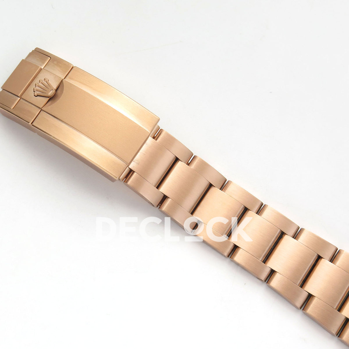 Rolex Daytona Custom 116520 Arolla Rose Gold Green Bezel ADGF DD4801 replica - bracelet clasp