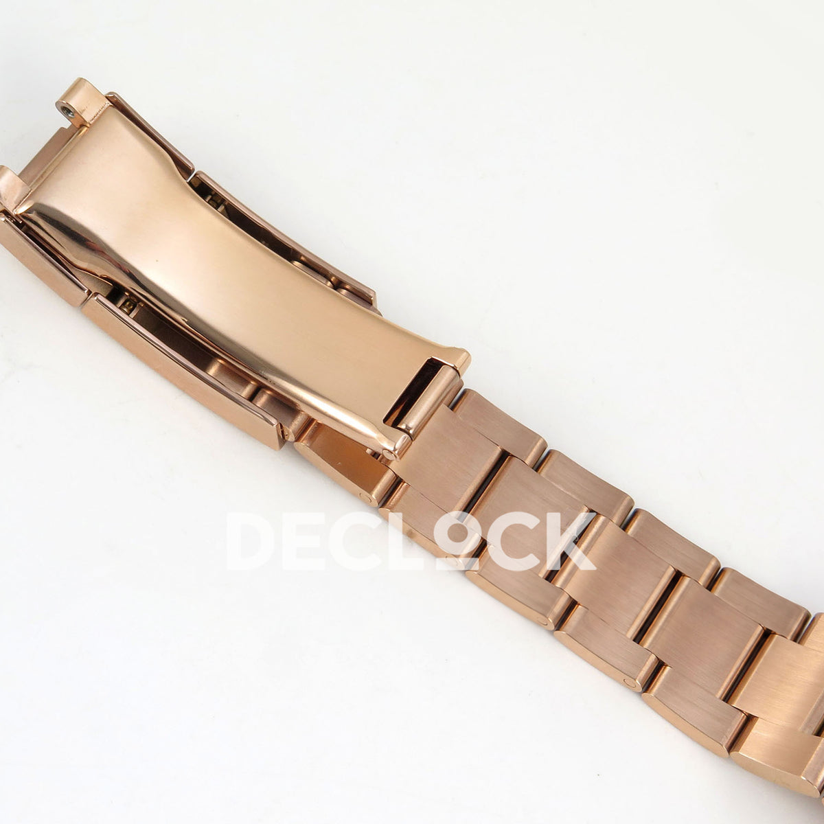 Rolex Daytona Custom 116520 Arolla Rose Gold Green Bezel ADGF DD4801 replica - clasp open