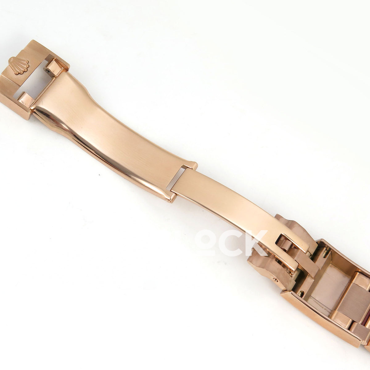 Rolex Daytona Custom 116520 Arolla Rose Gold Green Bezel ADGF DD4801 replica - clasp side