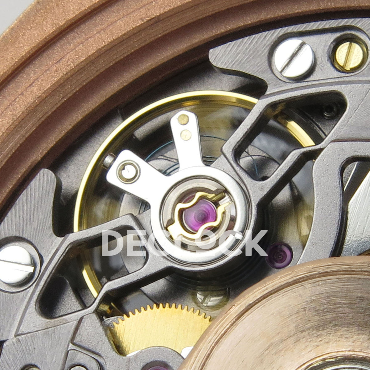 Rolex Daytona Custom 116520 Arolla Rose Gold Green Bezel ADGF SA4130 replica - balance