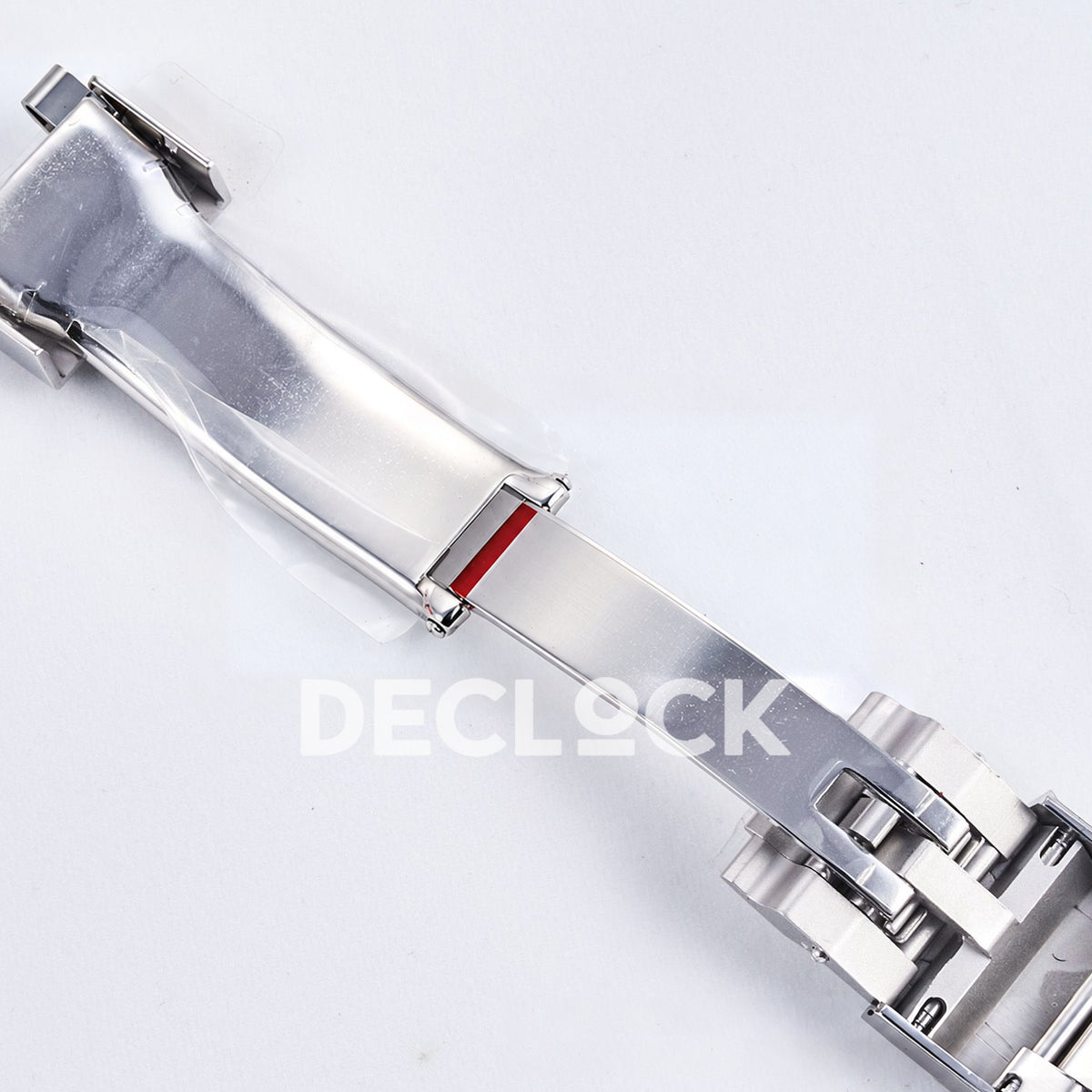Rolex Daytona Custom 116520 RXF Rainbow Black Silver Gem Markers DD4130 replica - open clasp angle