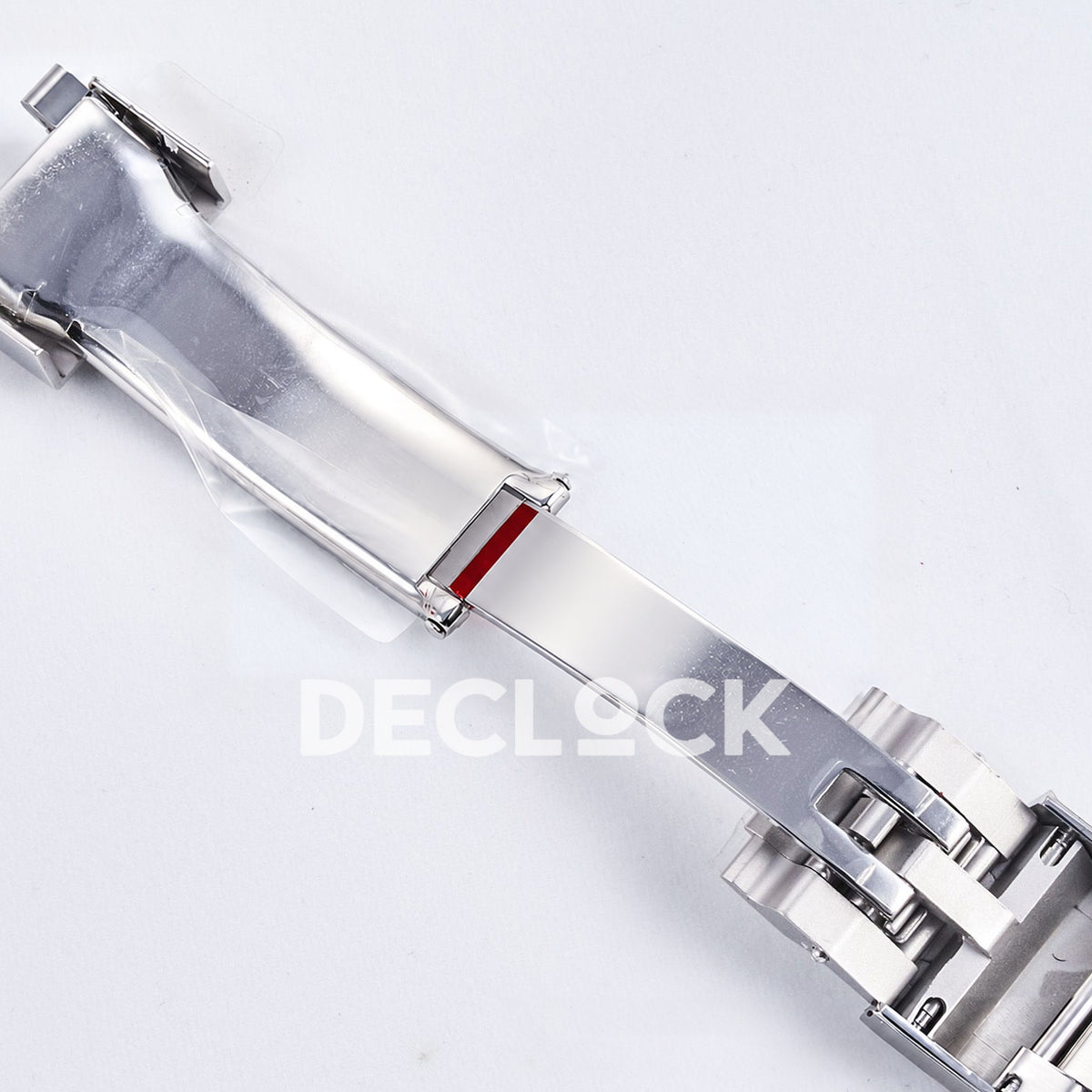 Rolex Daytona Custom 116520 RXF Rainbow Pavé Dial Steel DD4130 replica - open clasp angle