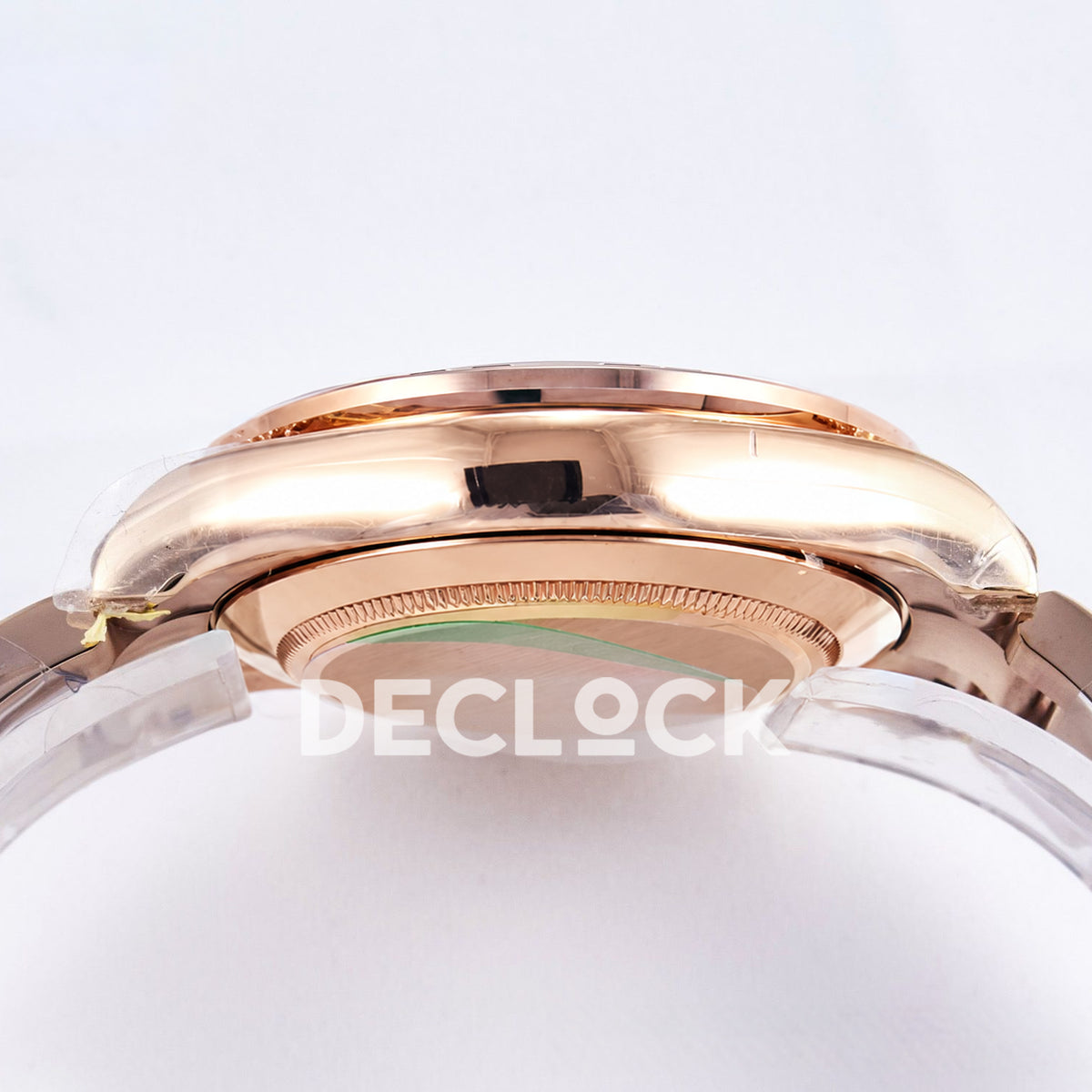 Rolex Daytona Custom 116595RBOW RXF Rainbow Pavé Dial Rose Gold DD4130 replica - case side