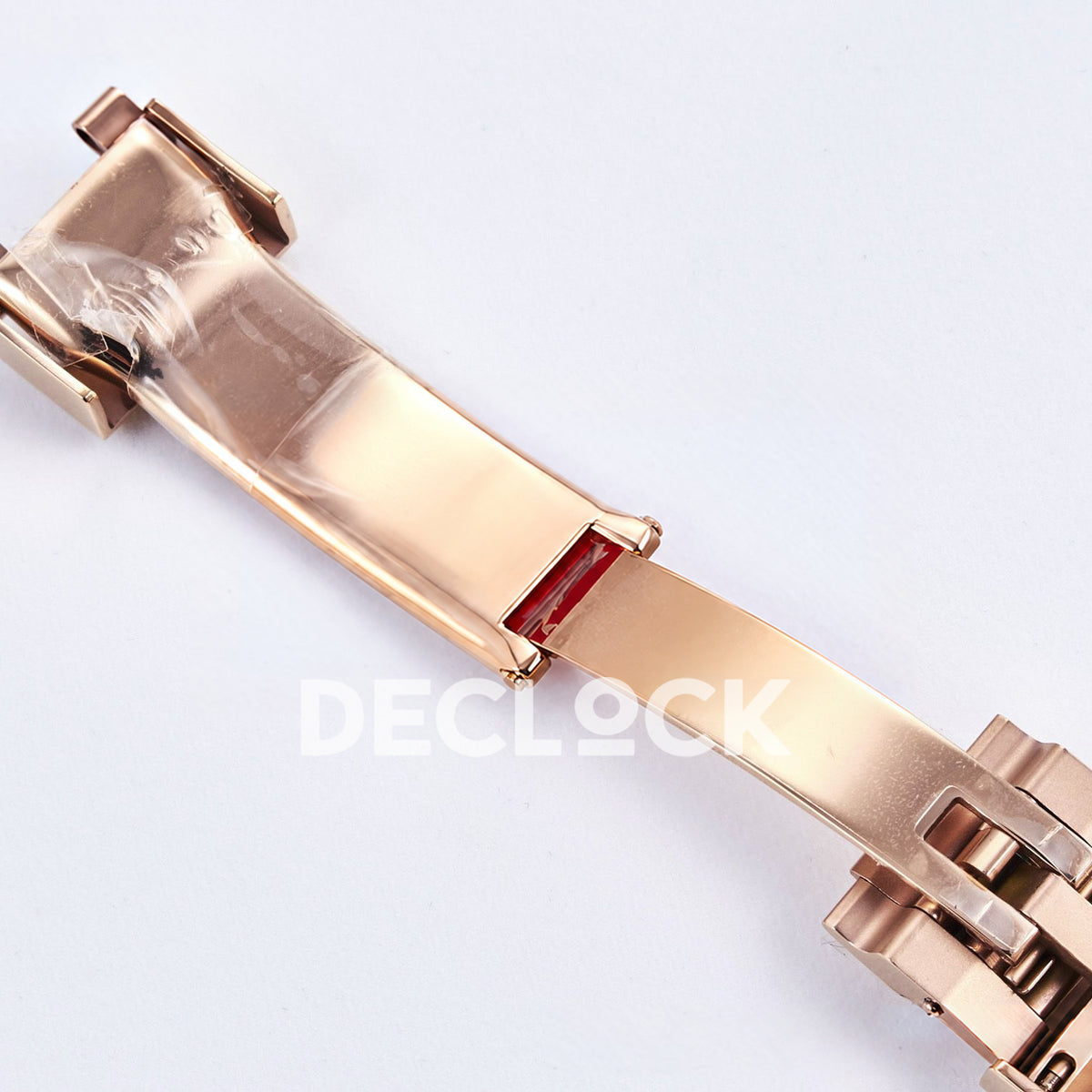 Rolex Daytona Custom 116595RBOW RXF Rainbow Pavé Dial Rose Gold DD4130 replica - clasp interior