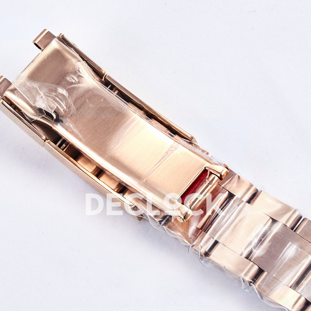 Rolex Daytona Custom 116595RBOW RXF Rainbow Pavé Dial Rose Gold DD4130 replica - clasp detail