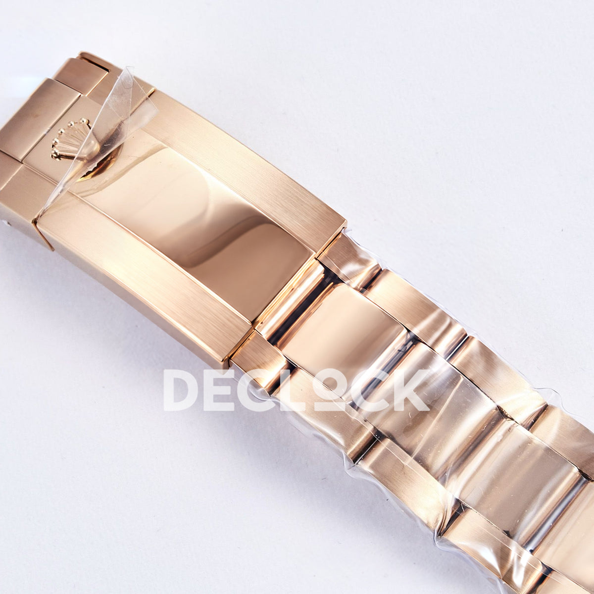 Rolex Daytona Custom 116595RBOW RXF Rainbow Pavé Dial Rose Gold DD4130 replica - deployant open