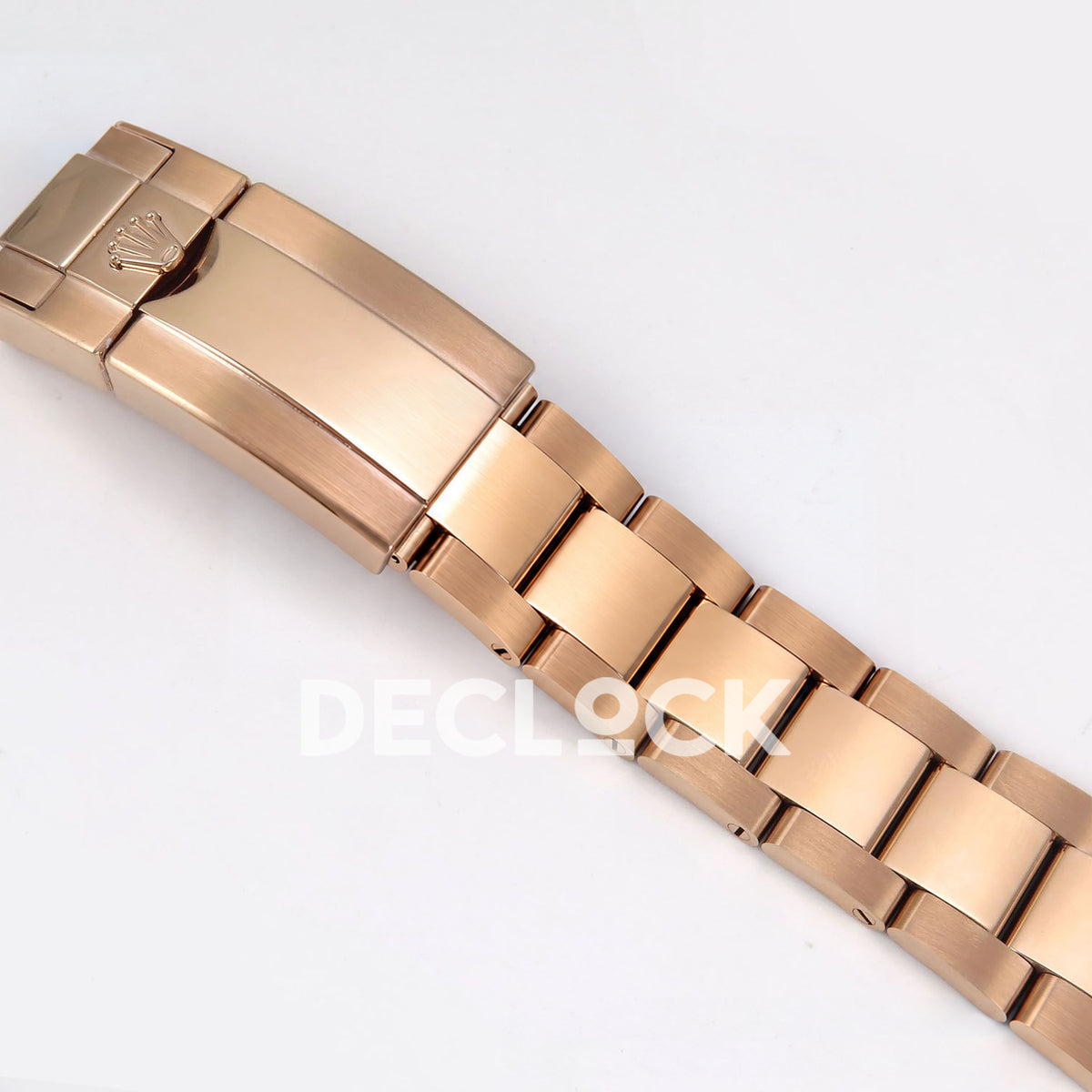 Rolex Daytona Custom 116595RBOW ZF Rainbow Black Rose Gold SH4130 replica - bracelet underside