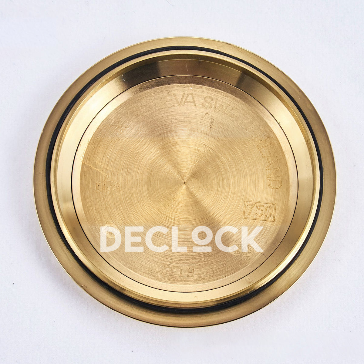 Rolex Daytona Custom 116598RBOW RXF Rainbow Black Gold Dial DD4130 replica - caseback interior
