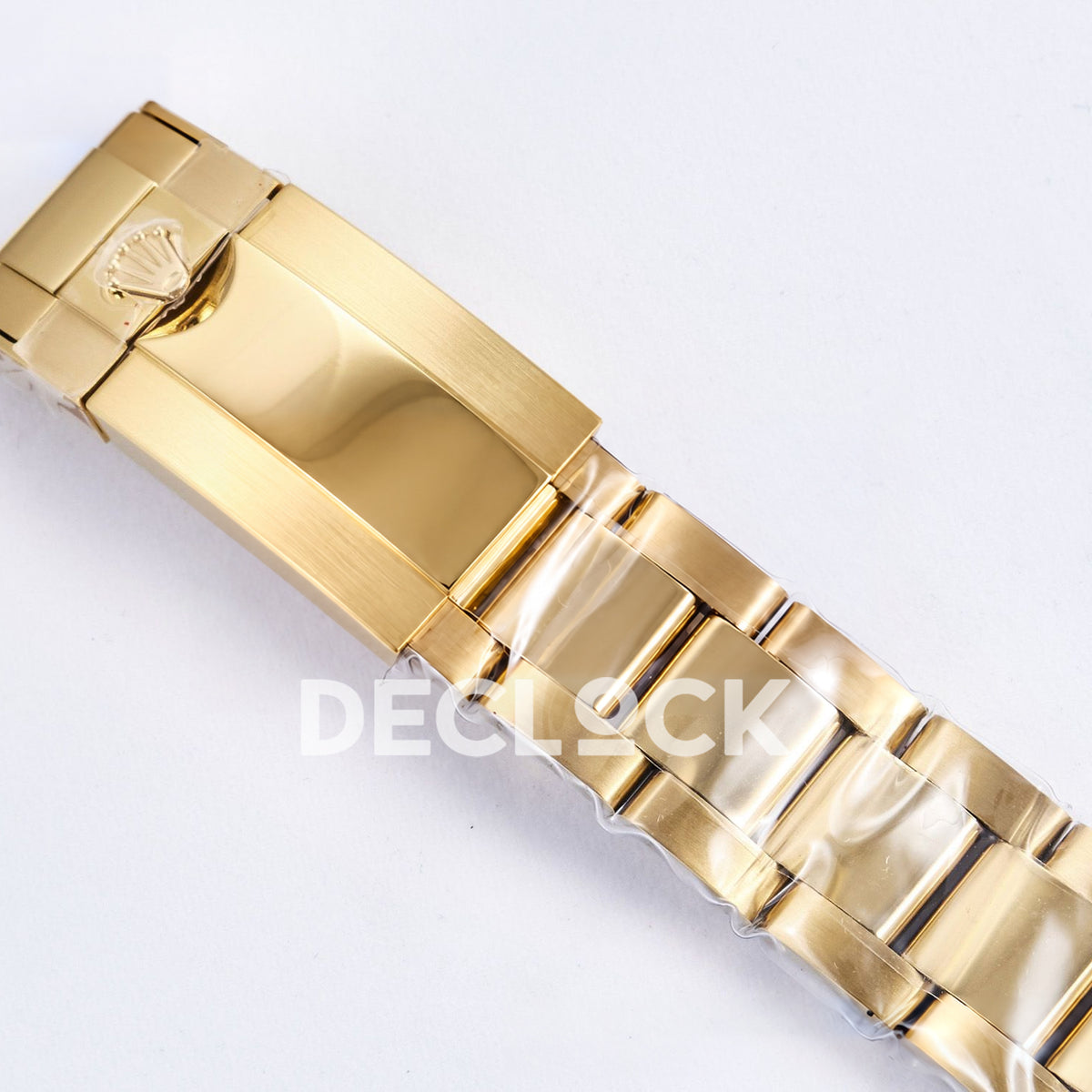 Rolex Daytona Custom 116598RBOW RXF Rainbow Black Gold Gem Markers DD4130 replica - folded clasp