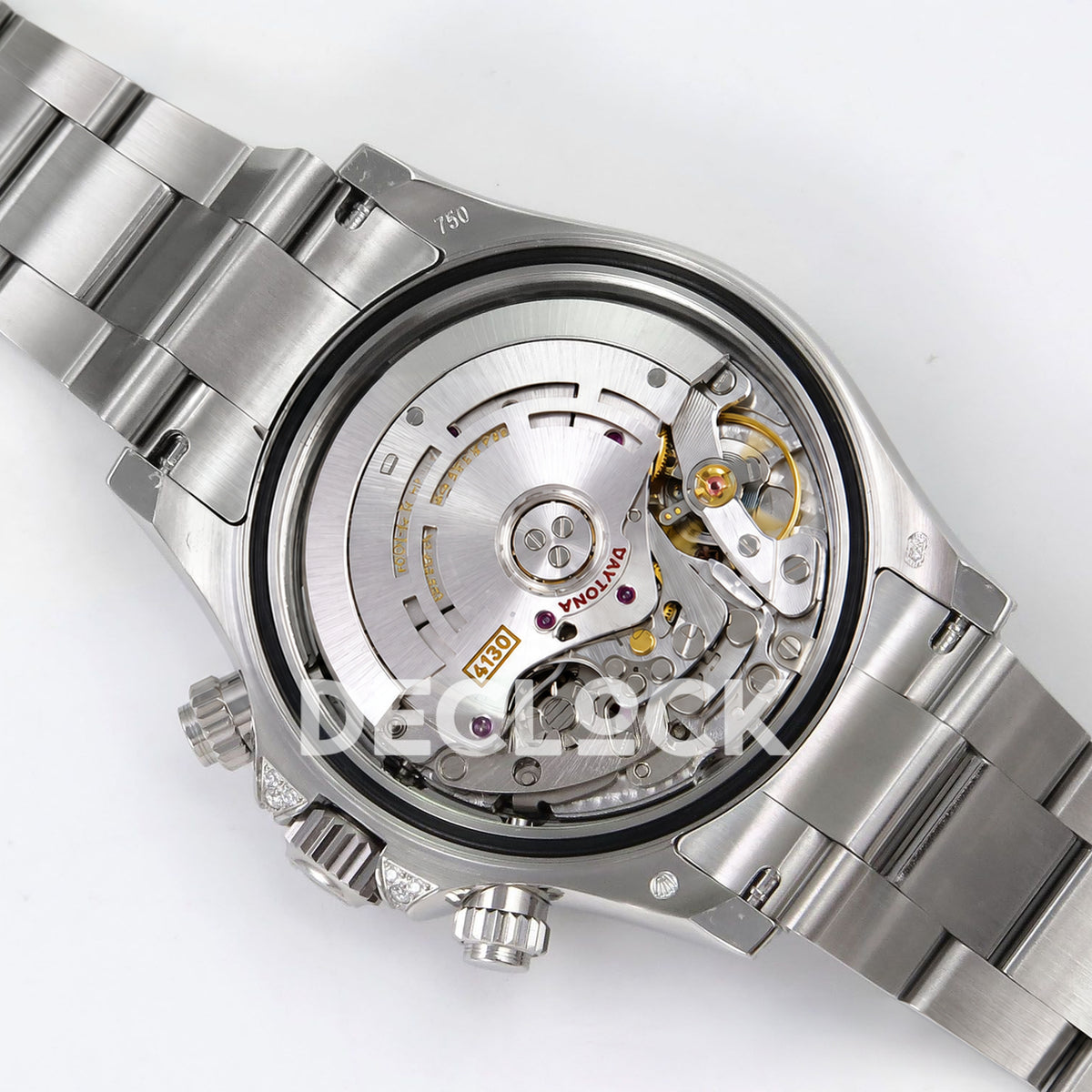 Rolex Daytona Custom 116599RBOW ZF Rainbow Black Silver Dial SH4130 replica - movement back
