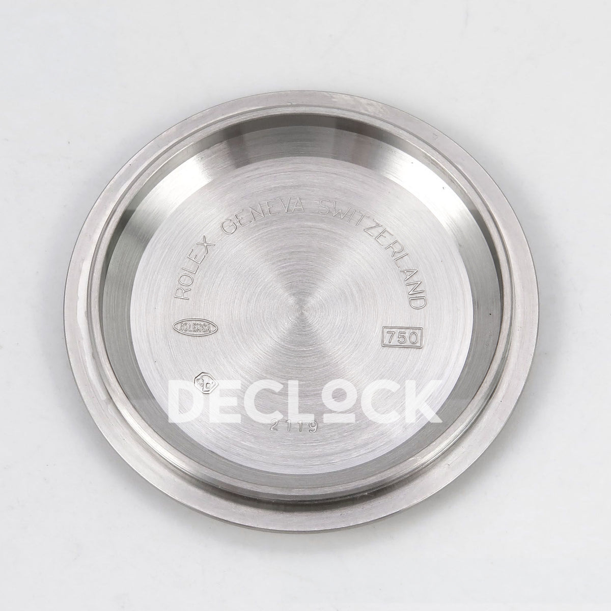 Rolex Daytona Custom 116599RBOW ZF Rainbow Black Silver Dial SH4130 replica - caseback interior