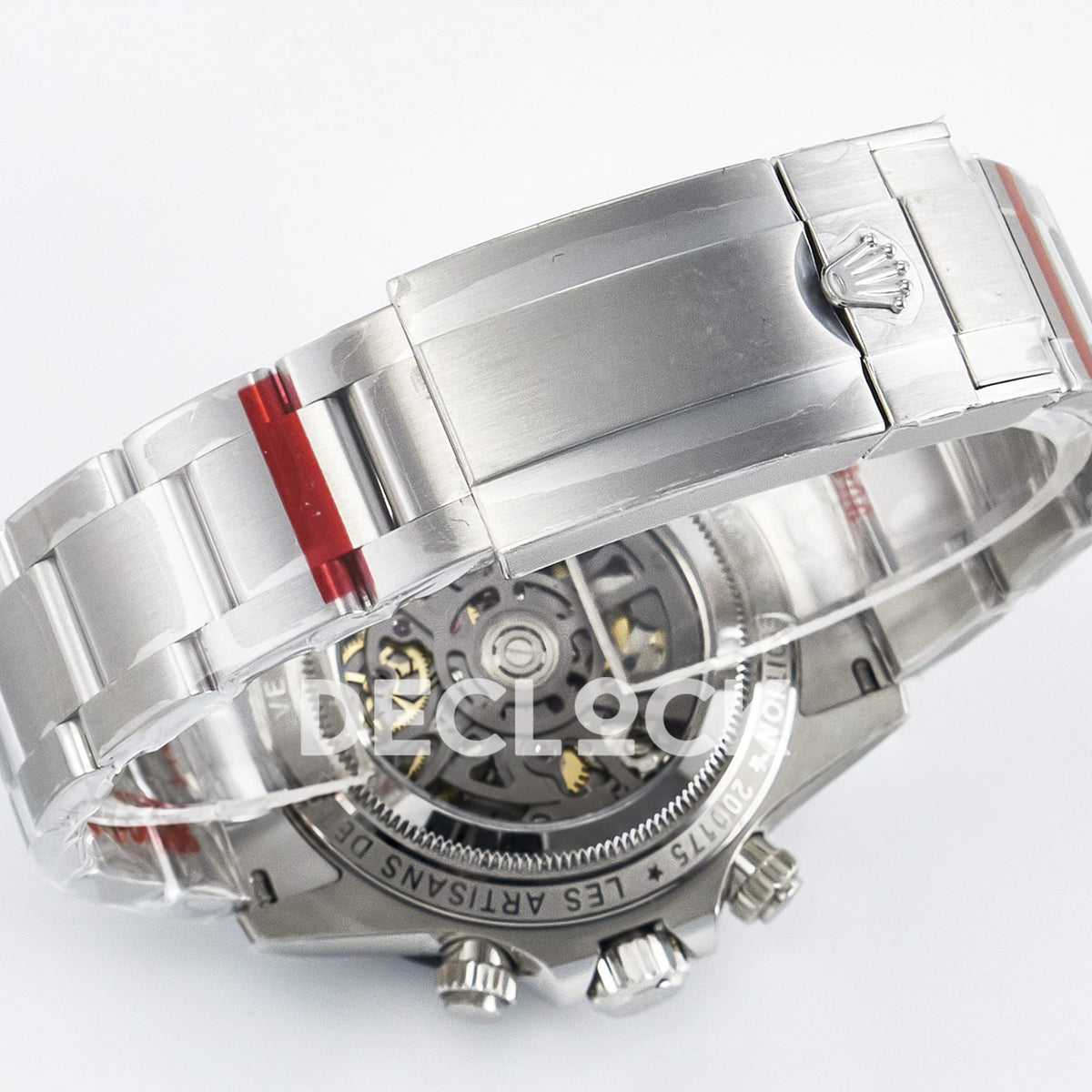 Rolex Daytona Custom Artisans Skeleton Carbon GETF DD4802 replica - back