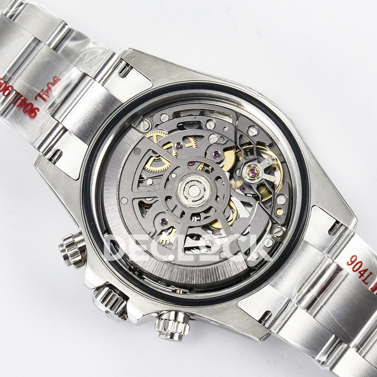 Rolex Daytona Custom Artisans Skeleton Carbon GETF DD4802 replica - caseback