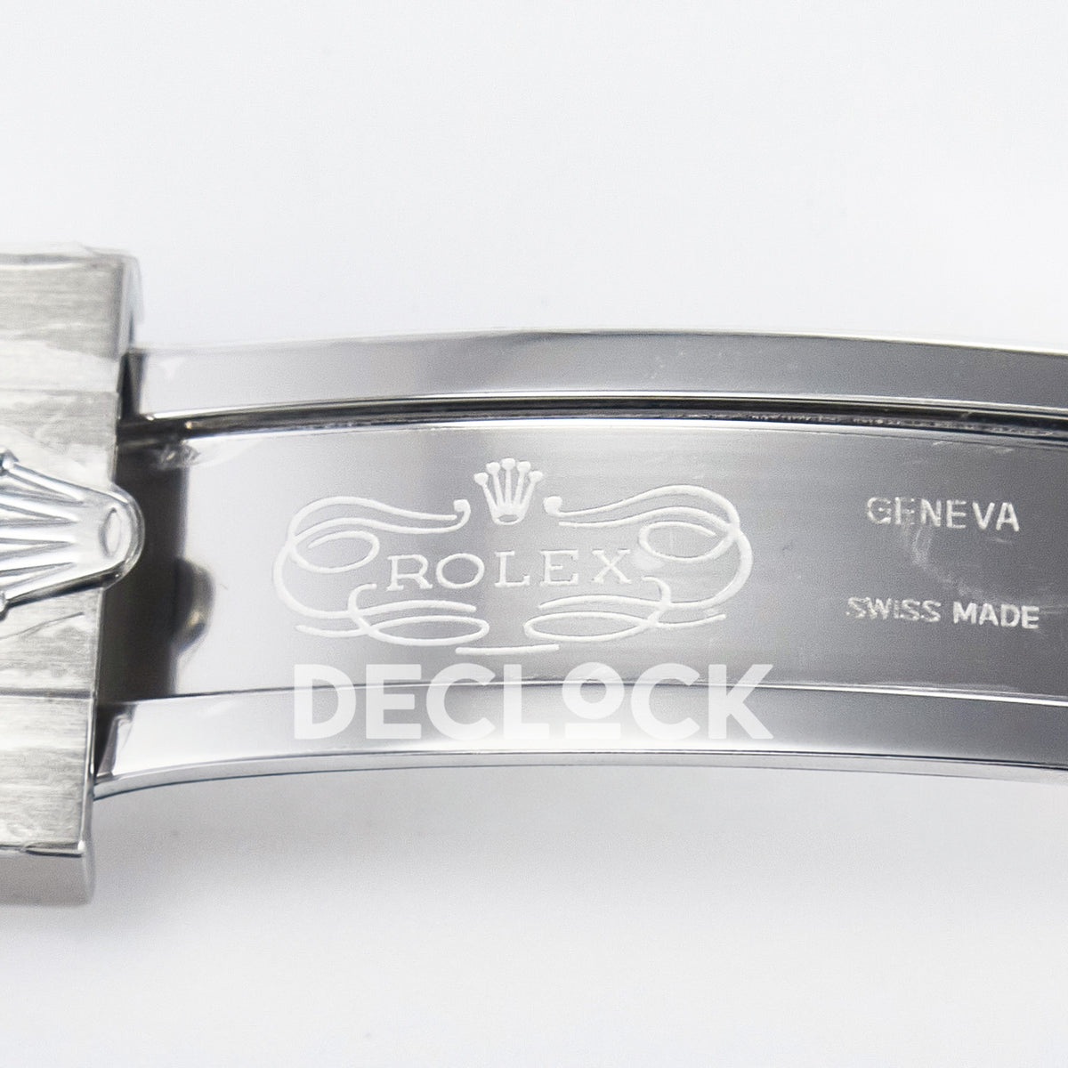 Rolex Daytona Custom Artisans Skeleton Carbon GETF DD4802 replica - clasp engraving