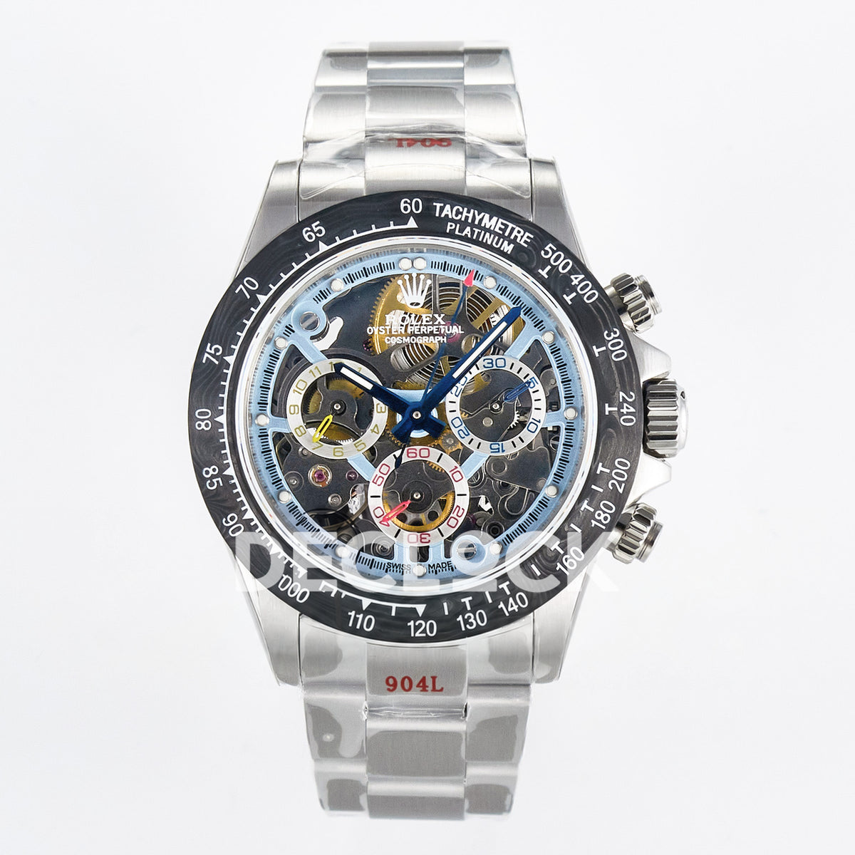 Rolex Daytona Custom Artisans Skeleton Carbon GETF DD4802 replica - front