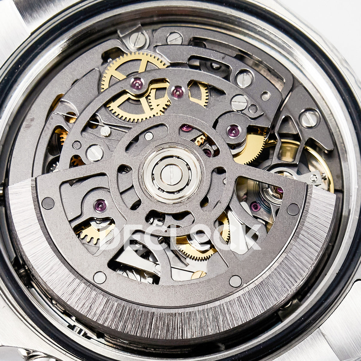 Rolex Daytona Custom Artisans Skeleton Carbon GETF DD4802 replica - movement close