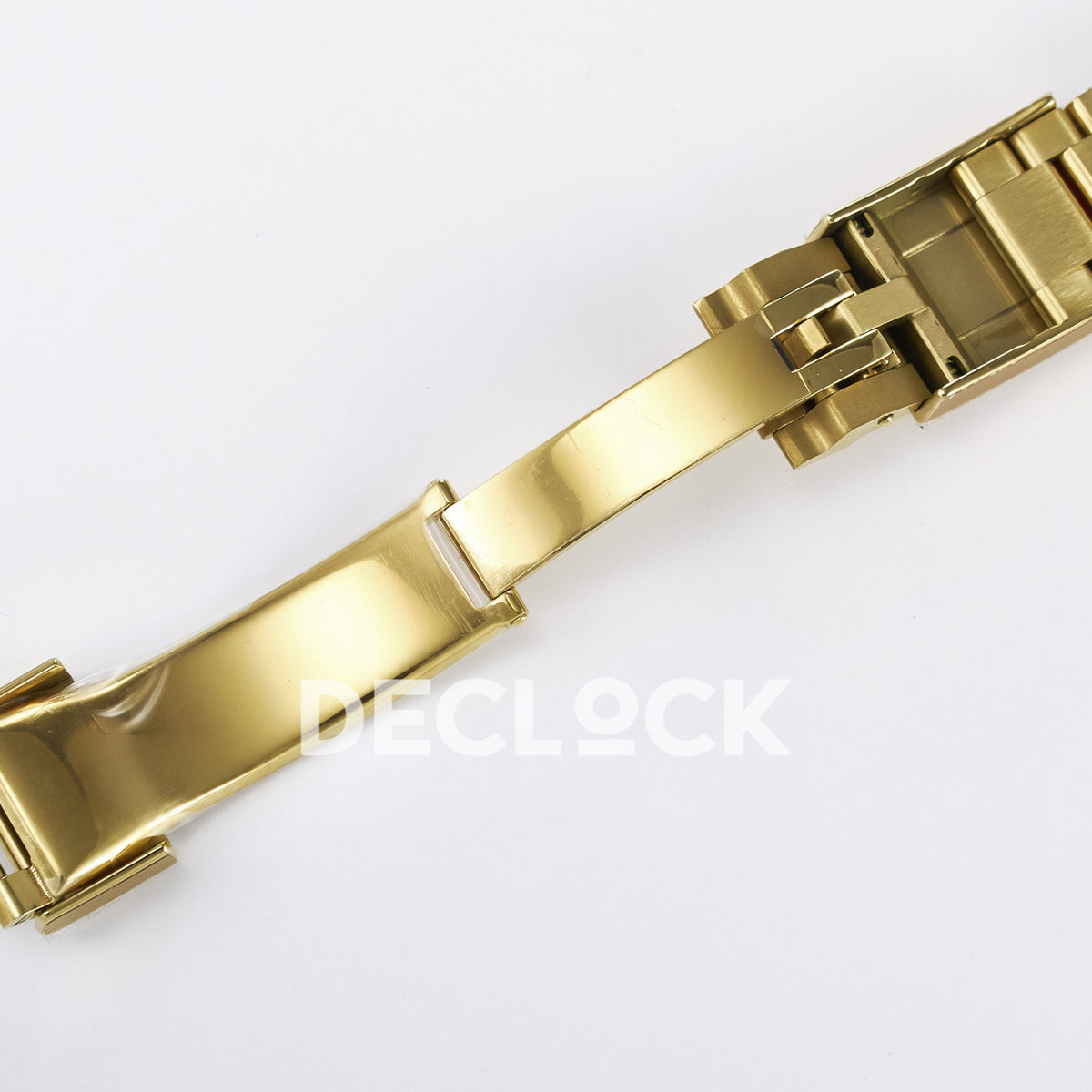 Rolex Daytona Custom Artisans Skeleton Yellow Gold Blue Bezel ADGF SA4130 replica - clasp extension