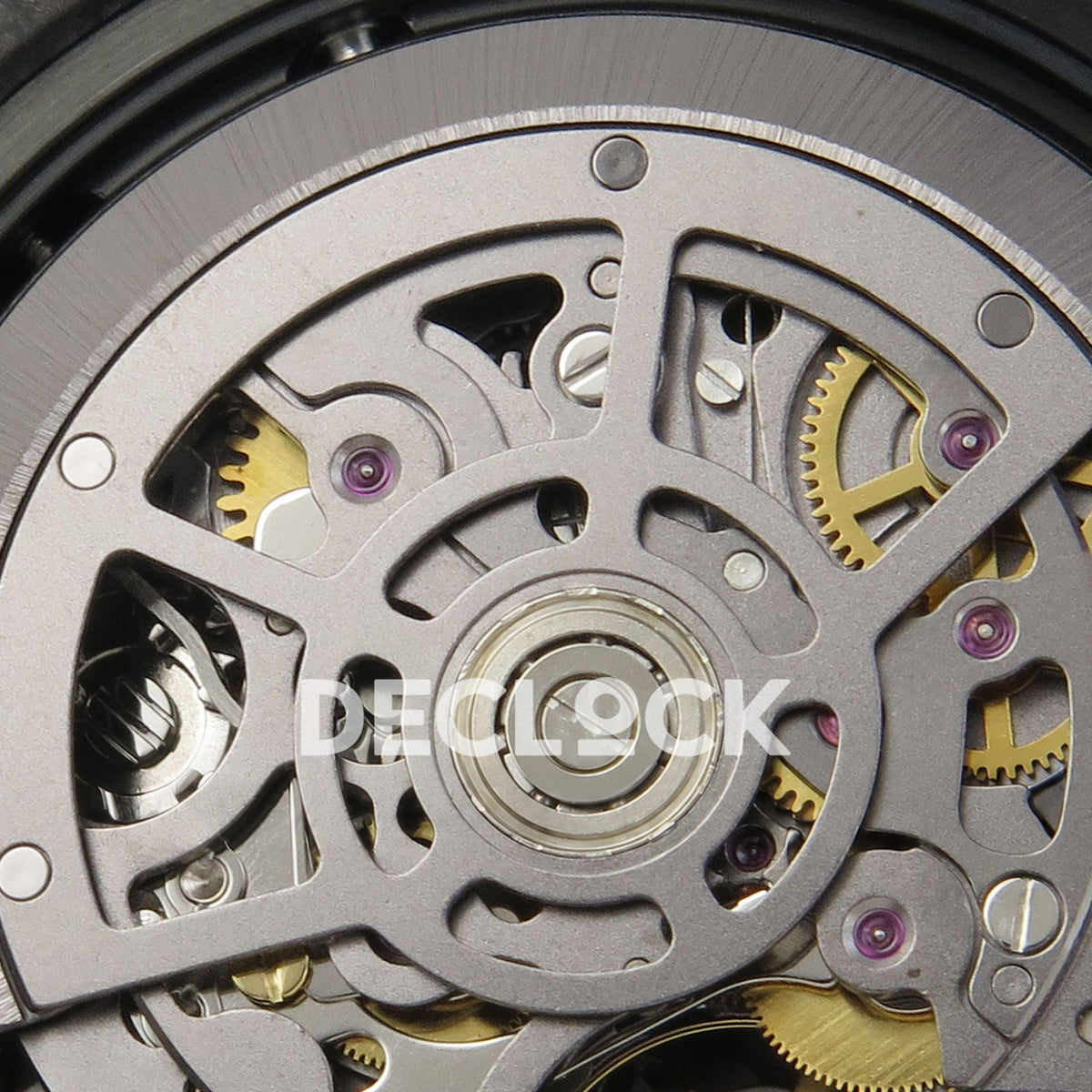 Rolex Daytona Custom Blaken Carbon Skeleton Black Nylon GETF SA4130 replica - rotor
