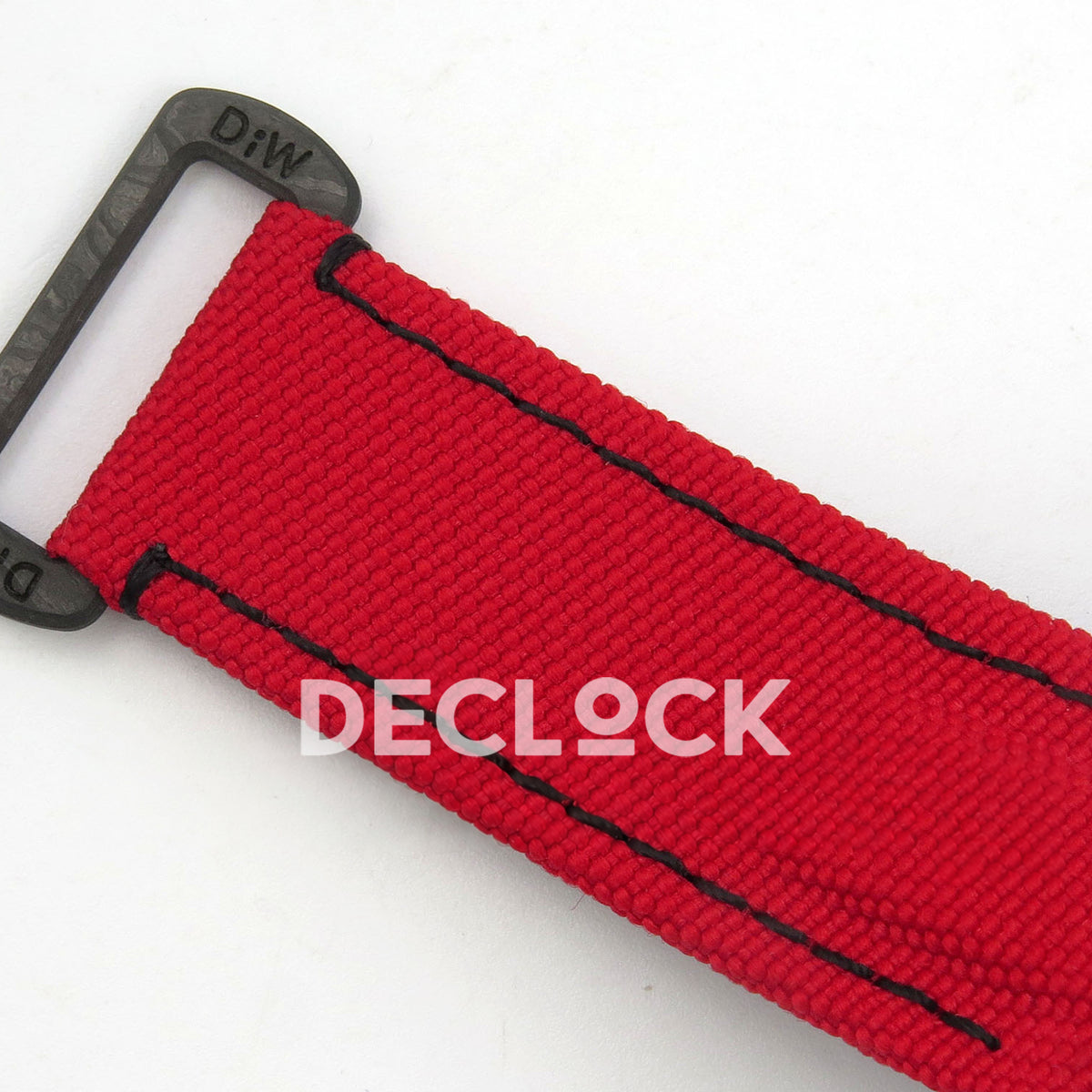 Rolex Daytona Custom Blaken Carbon Skeleton Red Nylon GETF SA4130 replica - strap loop