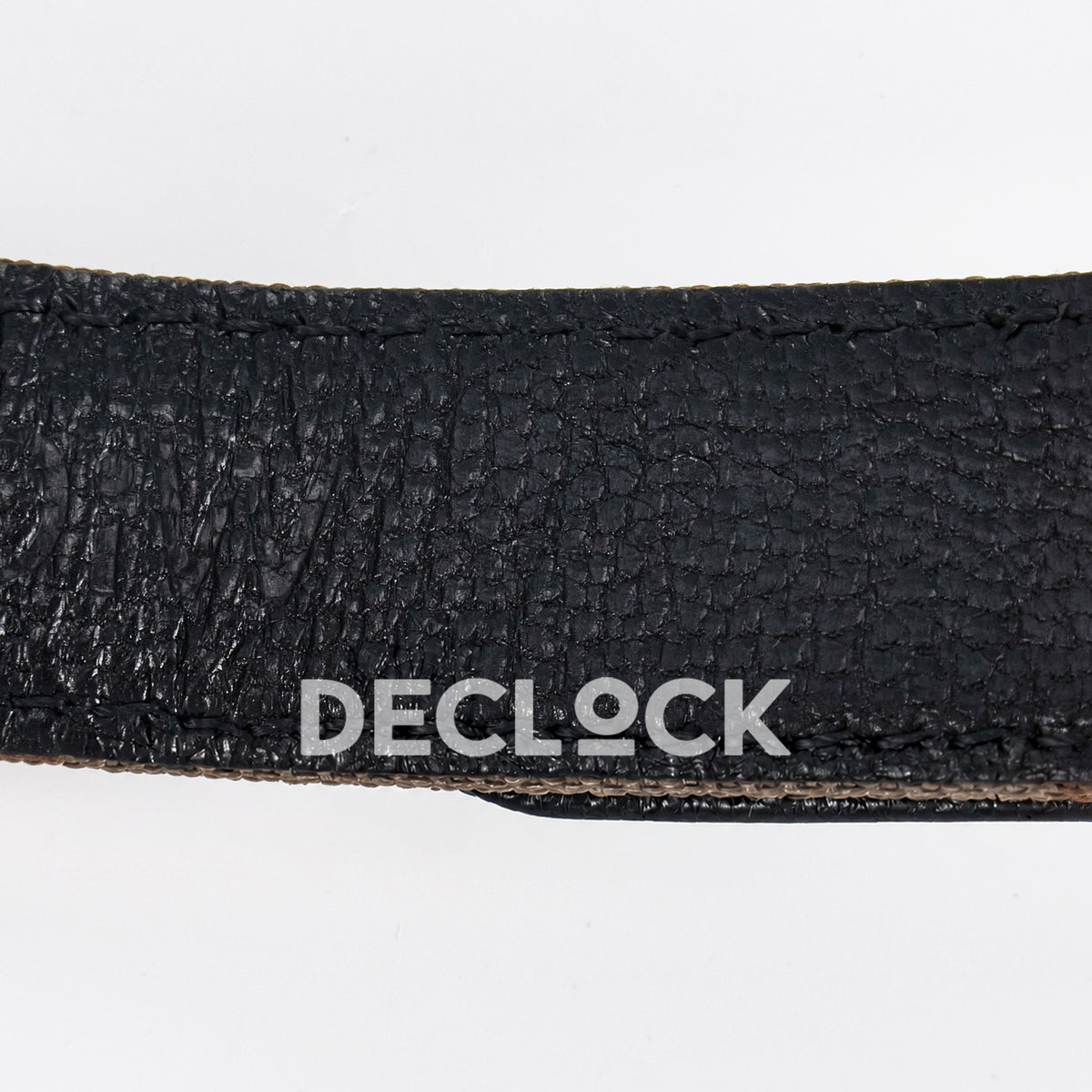 Rolex Daytona Custom Carbon Brown DIWF A7750 replica - strap lining detail