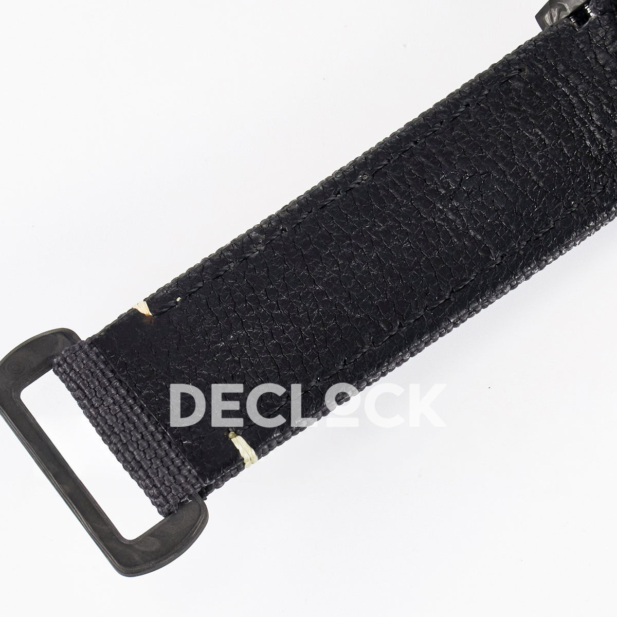 Rolex Daytona Custom Carbon Cream DIWF A7750 replica - strap lining detail