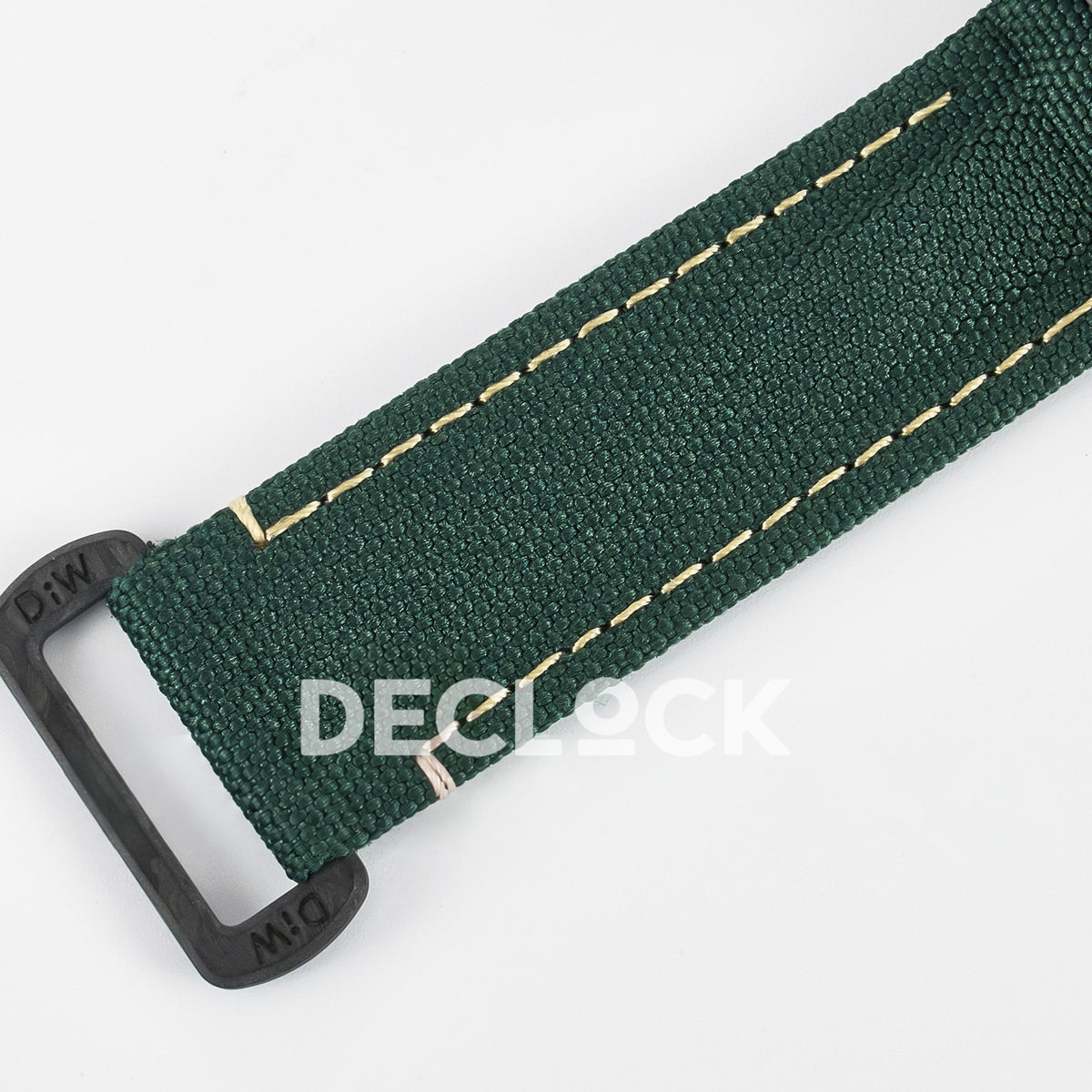 Rolex Daytona Custom Carbon Green Gold Green Strap DIWF A7750 replica - strap buckle