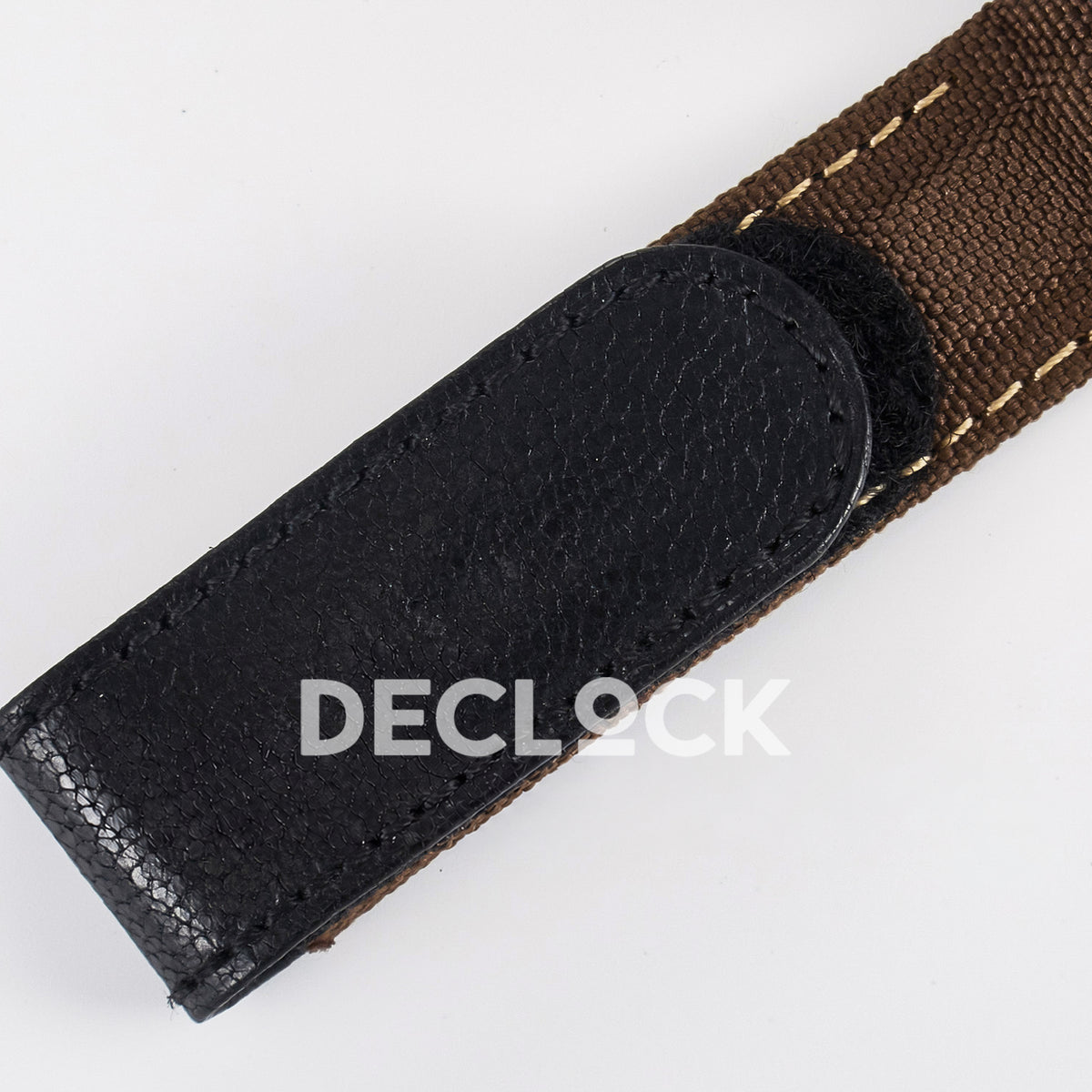 Rolex Daytona Custom Carbon Rainbow Brown Strap DIWF A7750 replica - strap closure detail