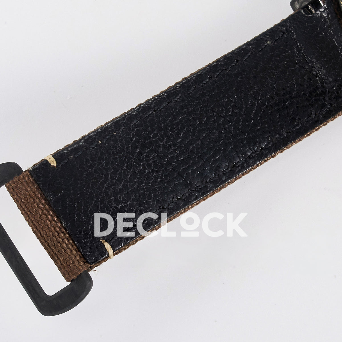Rolex Daytona Custom Carbon Rainbow Brown Strap DIWF A7750 replica - strap lining detail