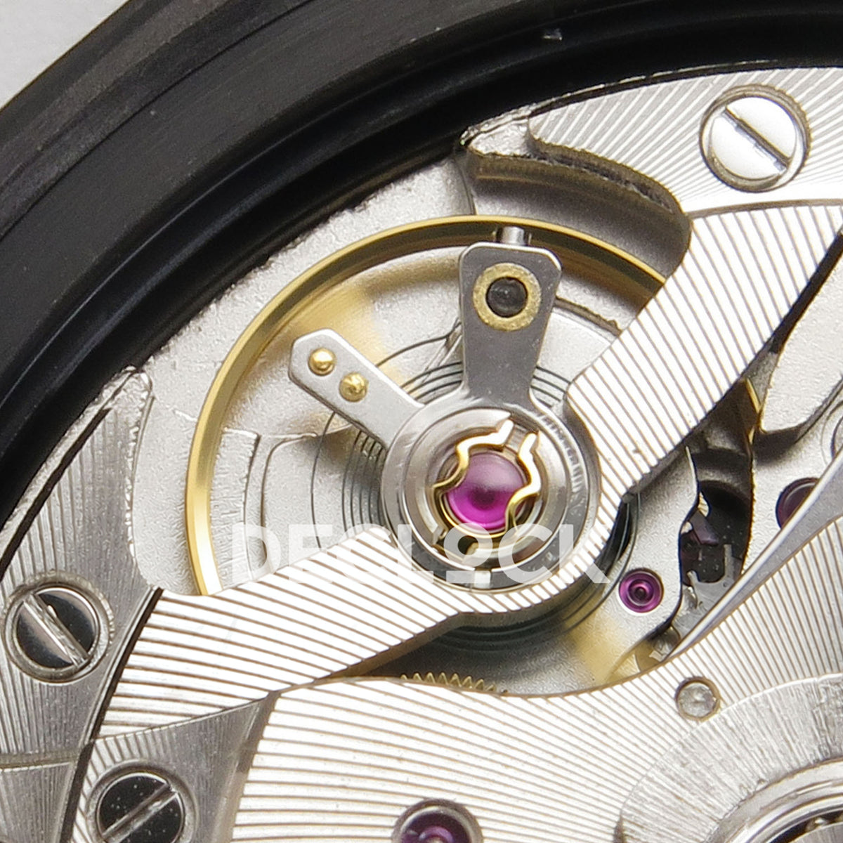 Rolex Daytona Custom DIW 'Bentley' Black Carbon Black Dial Rainbow Chapter Ring ANTF DD4801 replica - balance detail