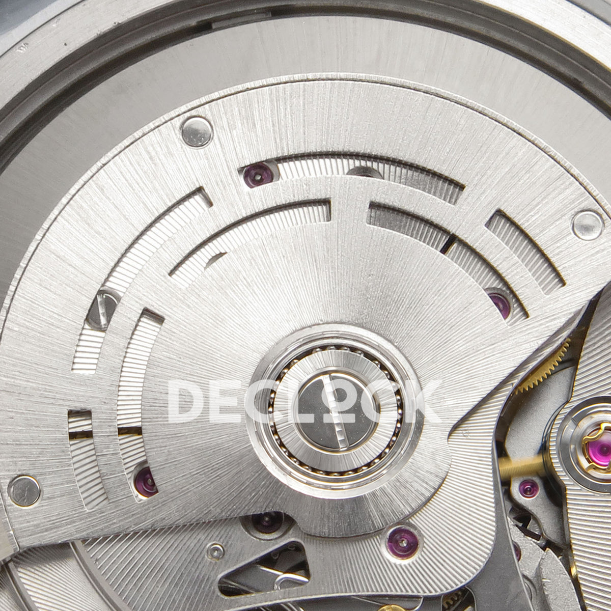 Rolex Daytona Custom DIW 'Bentley' White Carbon Black Dial Rainbow Chapter Ring ANTF DD4801 replica - rotor closeup