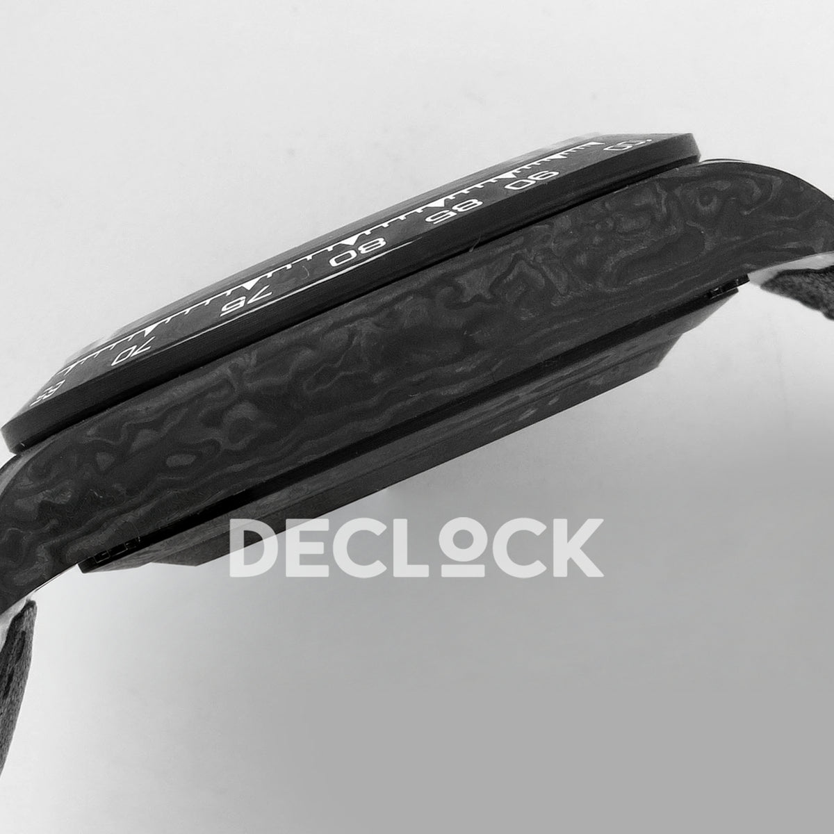 Rolex Daytona Custom DIW 'BMW' Black Carbon White Dial ANTF DD4801 replica - case side