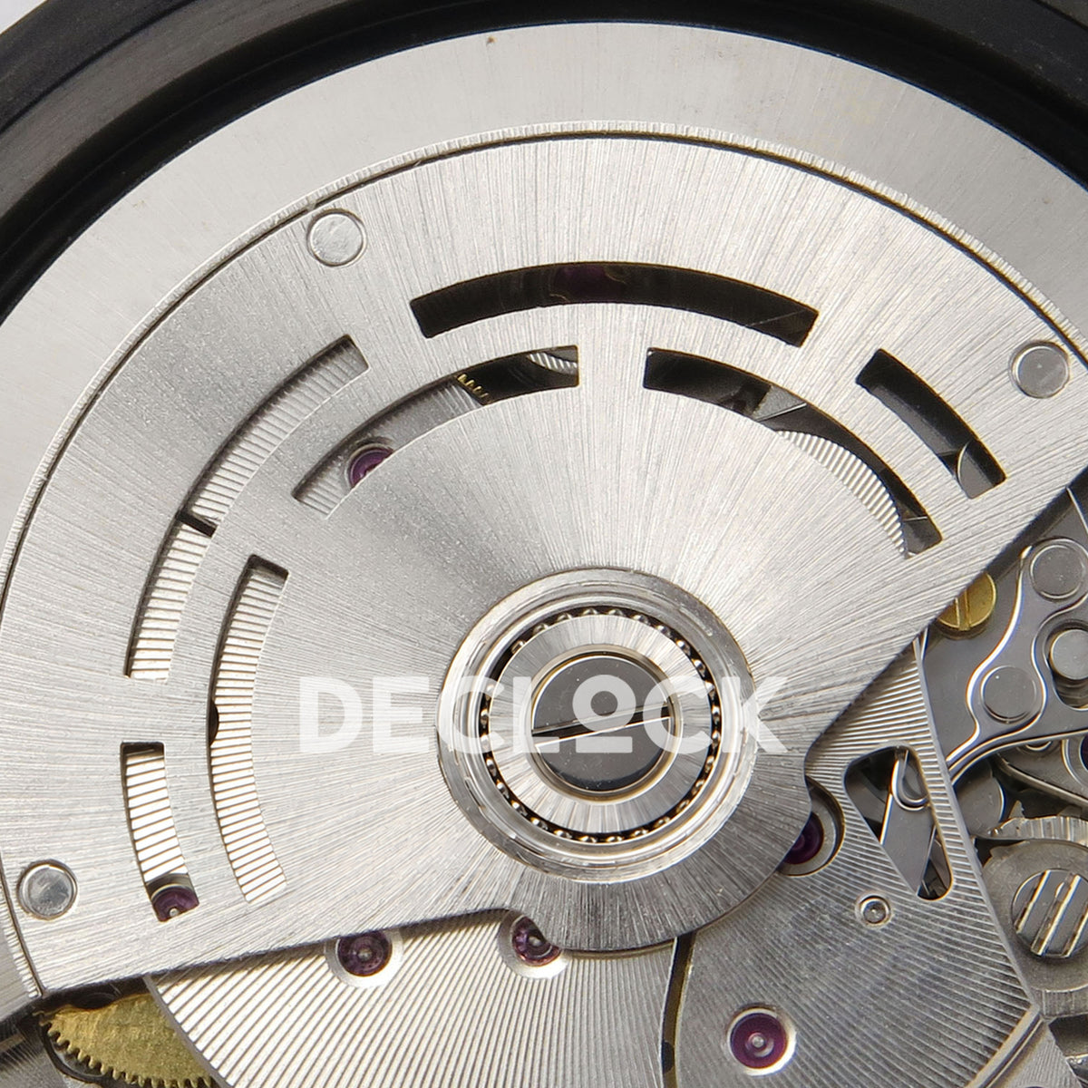 Rolex Daytona Custom DIW 'BMW' Black Carbon White Dial ANTF DD4801 replica - rotor closeup