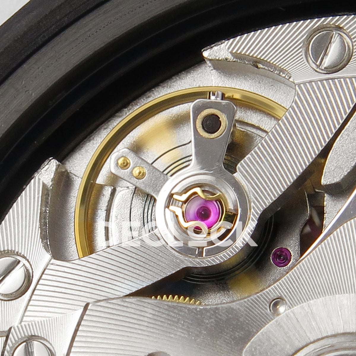 Rolex Daytona Custom DIW 'Bugatti' Black Carbon White Dial ANTF DD4801 replica - balance detail