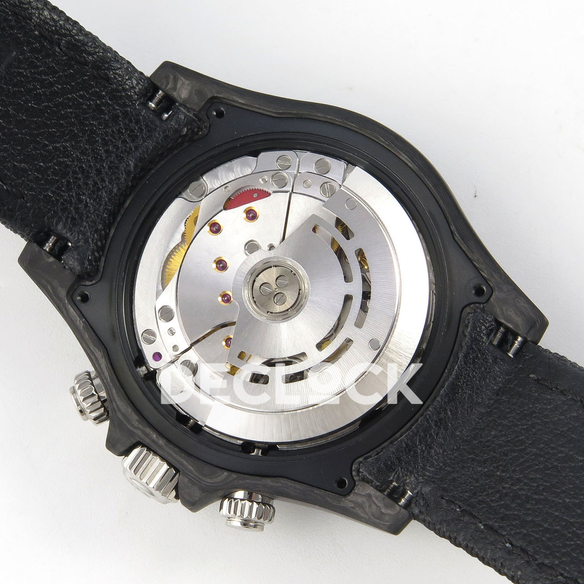 Rolex Daytona Custom DIW Carbon White Dial Black Nylon N6F DD4801 replica - movement
